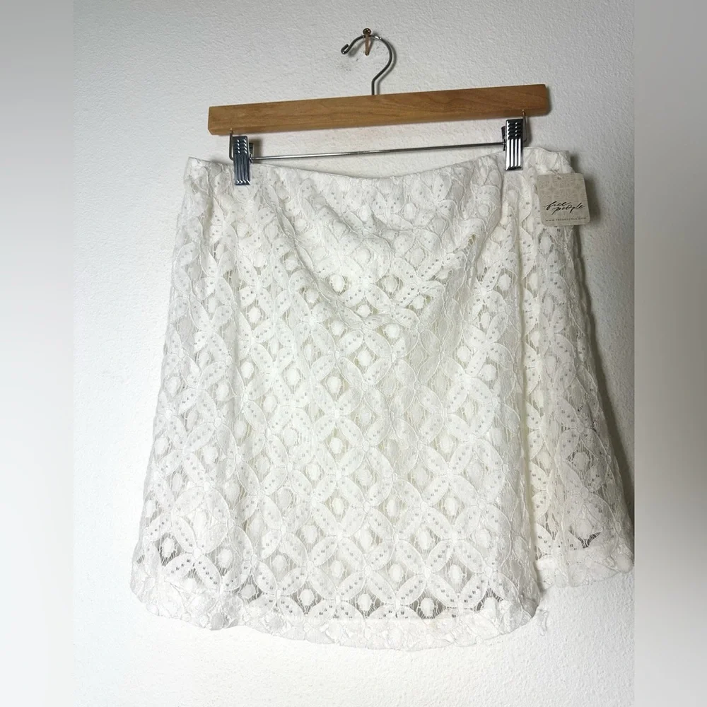 Free People Orion Top in Ivory size Large NWT